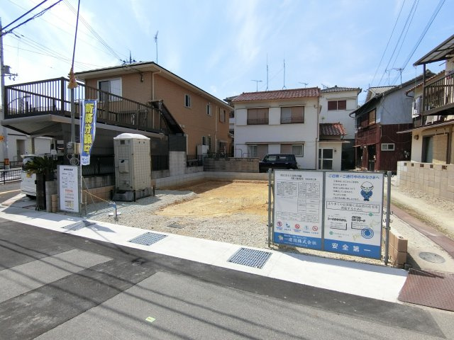 明石市大久保町西脇3期　1号棟　新築戸建の外観|これから工事が始まります　楽しみですね