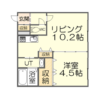 【間取り】 | Gloir発寒