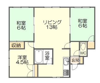 【間取り】 | パークマンション2