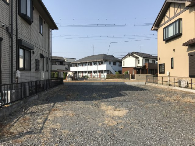 鴻巣市愛の町の売地の外観