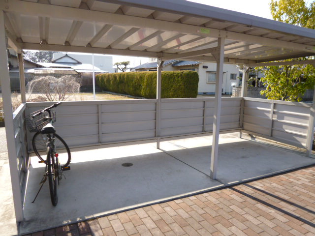 倉敷市真備町川辺のアパートのその他共用部分|自転車置き場