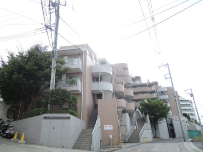 【外観】 | コスモ梶ヶ谷グランヒルズ | 南向き・角部屋につき採光・通風・眺望良好！ルーフバルコニー付です♪