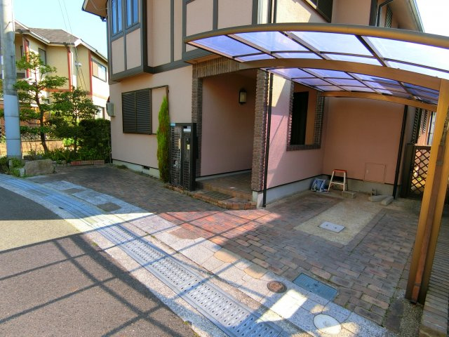 美加の台戸建の駐車場