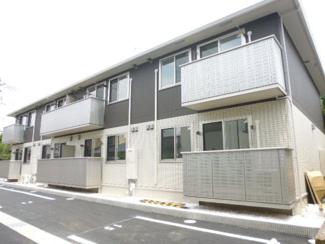 倉敷市日吉町のアパートの外観