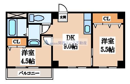 【間取り】 | サンライフ小阪