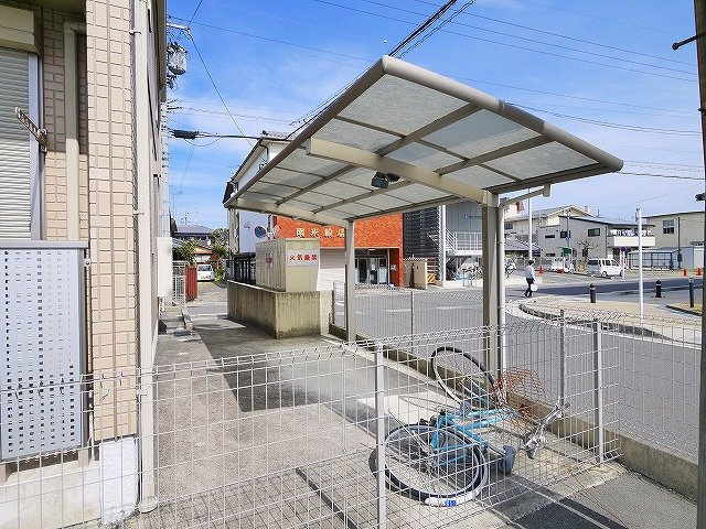 コンフォート木津のその他共用部分|駐輪場