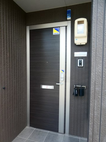 グリーン リヴァージュの玄関