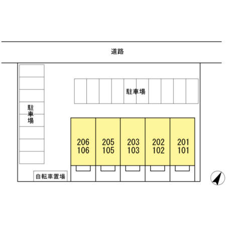 グリーン リヴァージュのその他|配置図