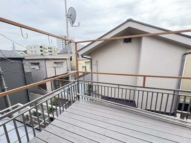 コーポアオイのバルコニー