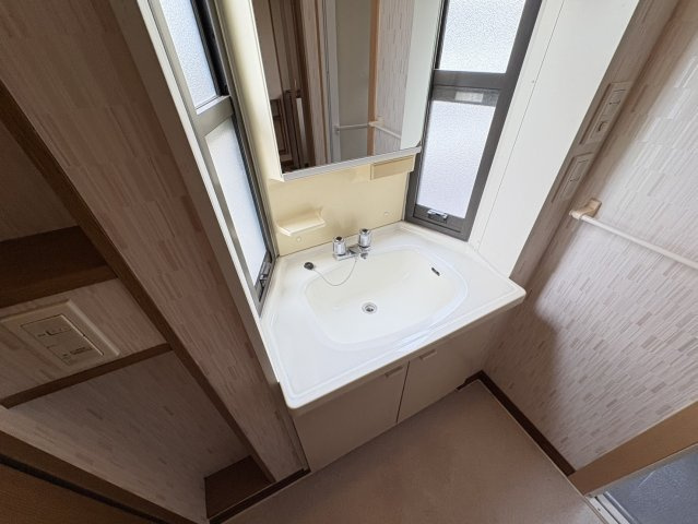 コーポアオイの洗面所