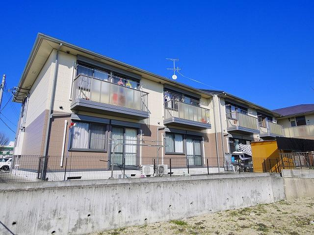 サンクコール朝和　B棟の外観|外観もきれいです