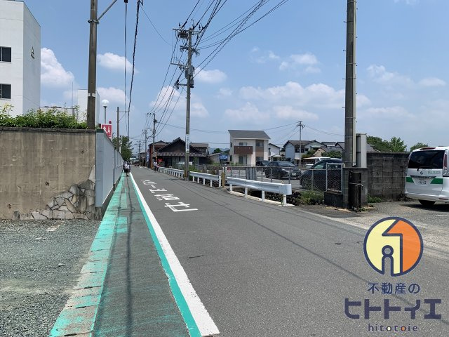 八女市本村新築一戸建てサンコート八女市本村2号棟の外観|建築中