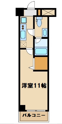 【間取り】 | アクアスイート新大阪