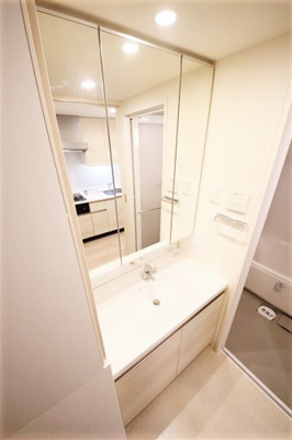 【独立洗面台】 | ザ・パークハビオ天満橋