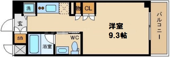 【間取り】 | セイワパレス京橋コルティーレ