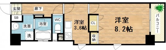 【間取り】 | KAISEI大手前