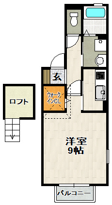 シャルマン松香園の間取り