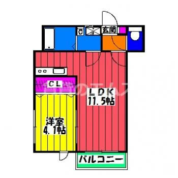 【間取り】 | リテラ井尻クアトロ | リテラ井尻クアトロの間取り