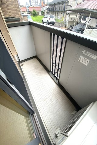 ニーナ　C棟のバルコニー