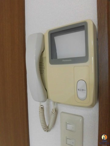 シティコーポ八女のセキュリティ|モニター付きインターホンです