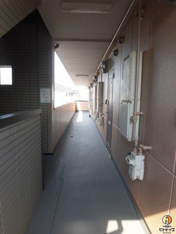 シティコーポ八女のその他共用部分|共用通路です(2階部分)