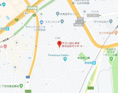【地図】 | スカイテラス参宮橋