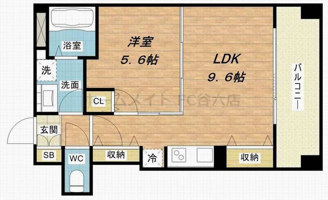 【間取り】 | アーデンタワー立売堀