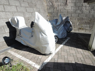 【その他共用部分】 | 溝の口西ガーデンハウス | バイク置場