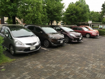 【駐車場】 | 霧が丘グリーンタウン27-9号棟 | 平置き駐車場