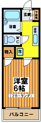 【間取り】 | パークフロント南台