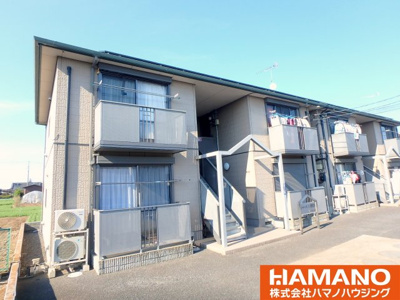 【外観】 | シャーメゾン野殿B | 『シャーメゾン野殿B』外観もきれいです