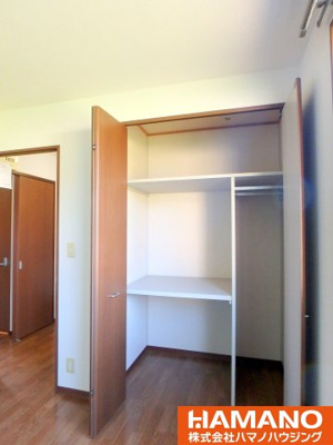 【収納】 | シャーメゾン野殿B | 十分な収納スペースがあります