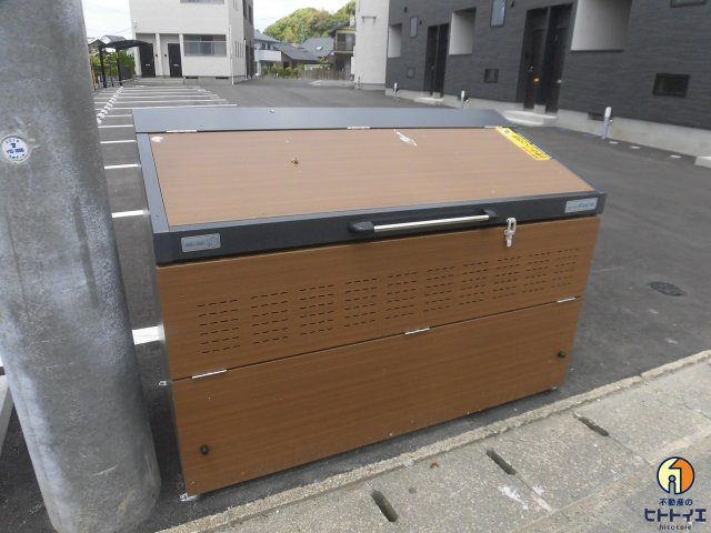 k-ideal八女のその他共用部分|敷地内にゴミ捨て場があります