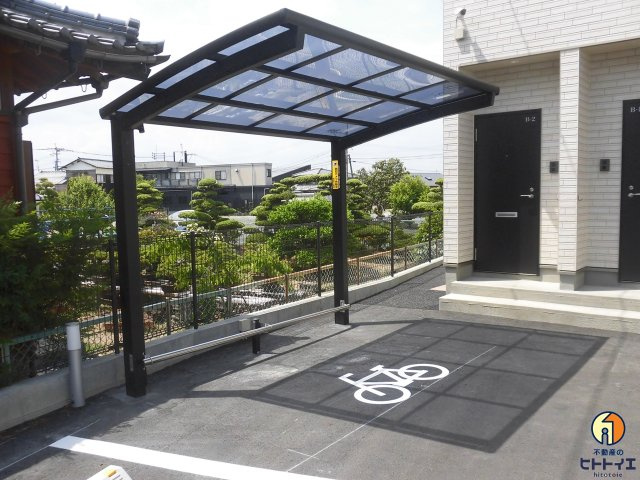 ｋ-ideal八女のその他共用部分|駐輪場です