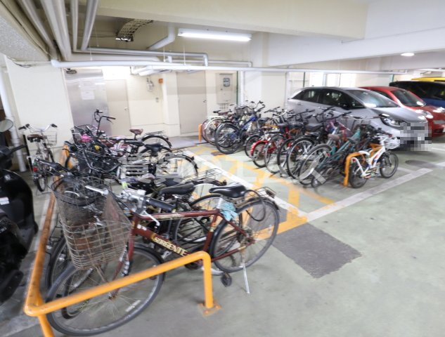 【その他共用部分】 | ニッシンビル | ニッシンビルの駐輪場