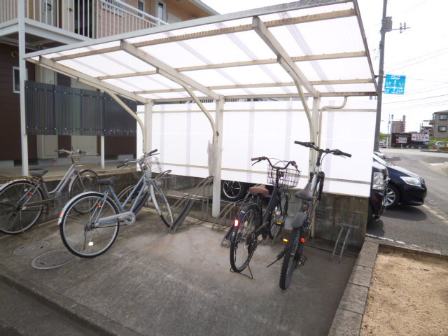 エスポワール都ⅠBのその他共用部分|自転車置き場