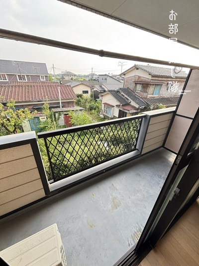 ピースフルV　Ⅱのバルコニー