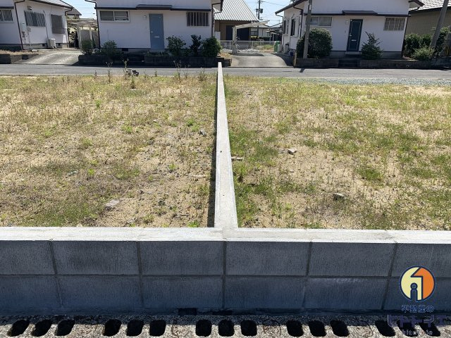【売地】久留米市安武町安武本の外観|境界線も明確ですので安心です。
