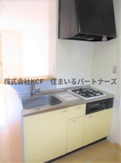 ハレアカラC棟のキッチン|お料理しやすいキッチンです
