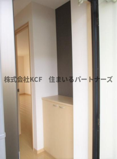 ハレアカラC棟の玄関|玄関です