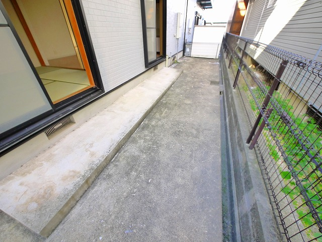 サンライズ三笠Ⅱの庭