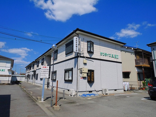 サンライズ三笠Ⅱの外観|外観もきれいです