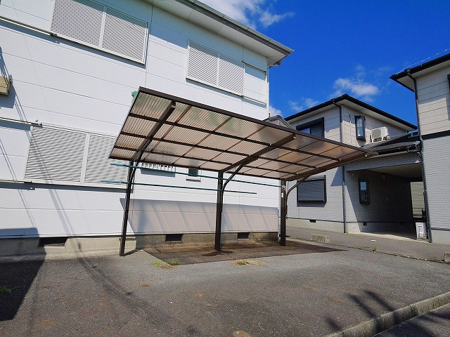 サンライズ三笠Ⅱのその他共用部分|自転車置き場です