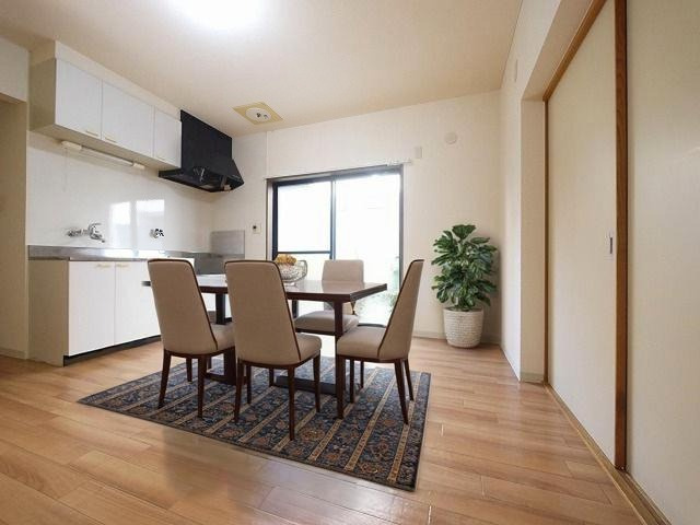 サンライズ三笠Ⅱの居間・リビング|CGで家具等を配置したもので家具等は含まれません