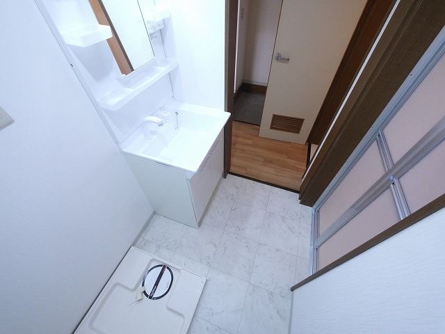 サンライズ三笠Ⅱの洗面所