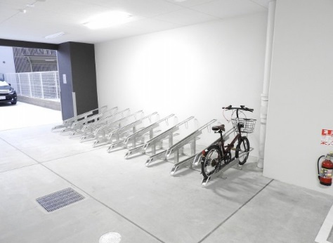 アドバンス西梅田ラシュレ　BRAVI不動産のその他共用部分|【アドバンス西梅田ラシュレ】敷地内駐輪場