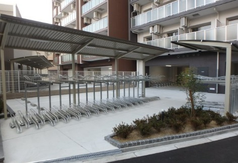 アドバンス西梅田ラシュレ　BRAVI不動産のその他共用部分|【アドバンス西梅田ラシュレ】駐輪場