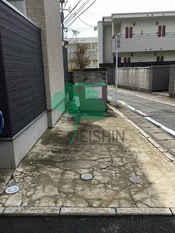 ウェルストン堅粕のエントランス