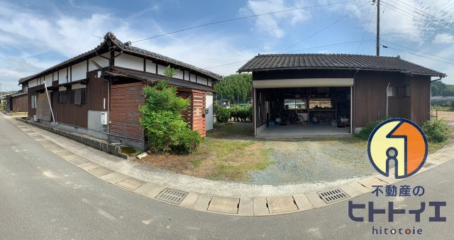 【中古住宅】立花町兼松の外観|和を感じる外観です