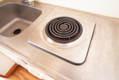 【設備】 | メゾンドアルカディア | 1口電気コンロ☆イメージ写真